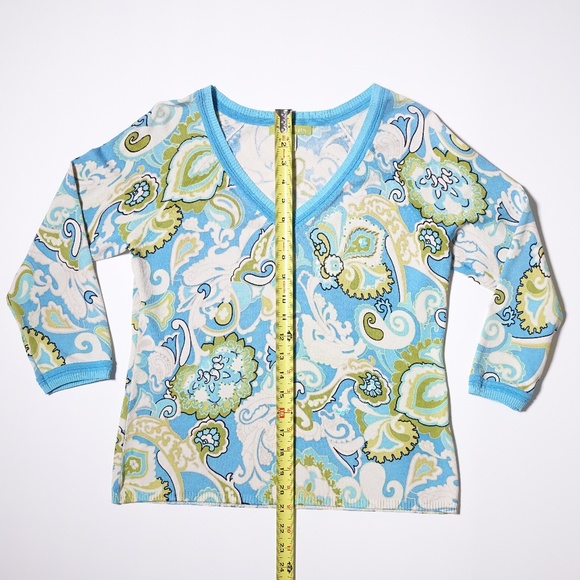 Womens Sigrid Olsen Silk blend top - Picture 3 of 5